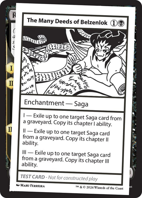 The Many Deeds of Belzenlok (550) - Mystery Booster 2 (MB2)