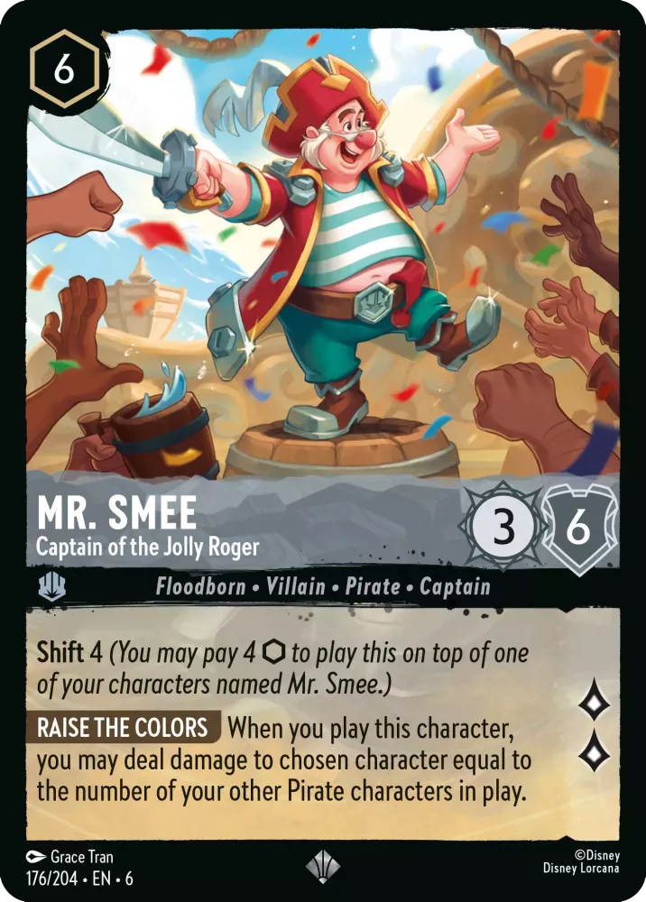 Mr. Smee - Captain of the Jolly Roger - [Foil] Azurite Sea (6)