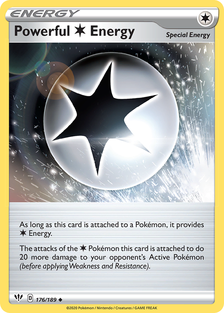 Powerful Colorless Energy (176/189) - Darkness Ablaze (DAA)