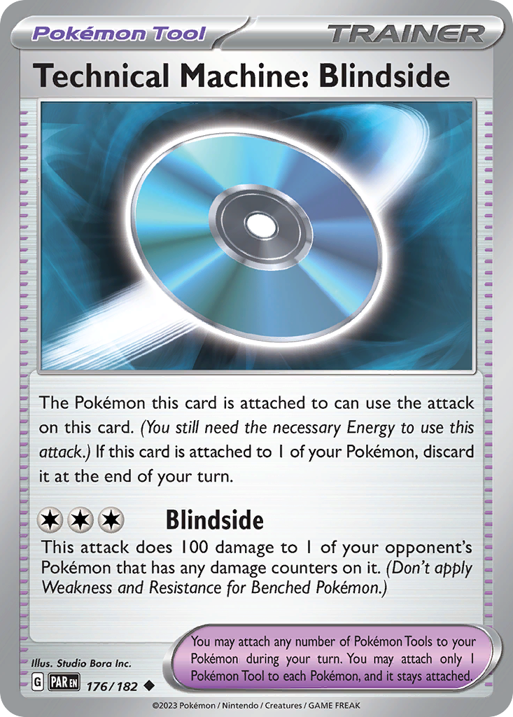 Technical Machine: Blindside (176/182) - [Reverse Holo] Paradox Rift (PAR)