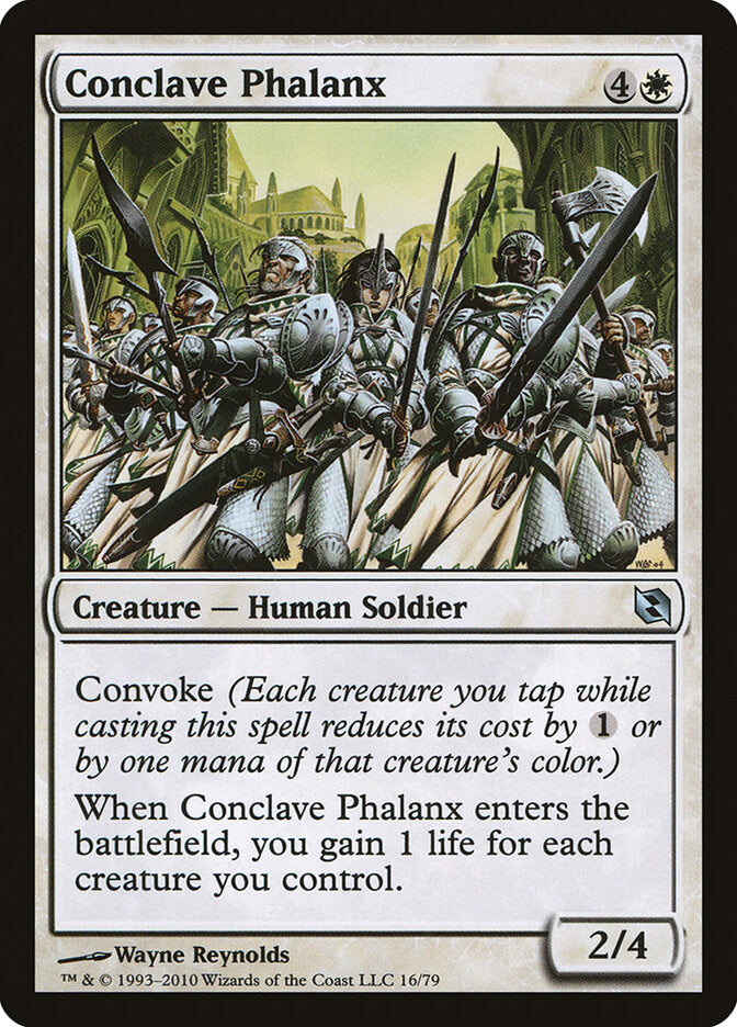 Conclave Phalanx (16) - Duel Decks: Elspeth vs. Tezzeret (DDF)