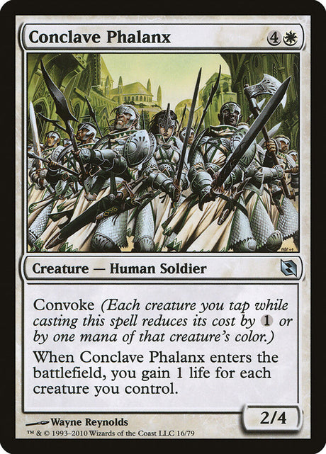 Conclave Phalanx (16) - Duel Decks: Elspeth vs. Tezzeret (DDF)