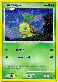 Turtwig - 103/130 (Cosmos Holofoil) (103) - League & Championship Cards (PR)
