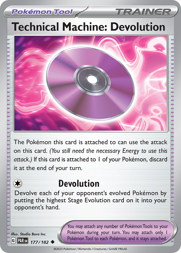 Technical Machine: Devolution (177/182) - [Reverse Holo] Paradox Rift (PAR)