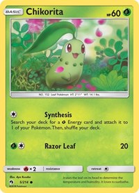Chikorita (5) - SM - Lost Thunder (SM8)