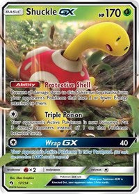 Shuckle GX (17) - SM - Lost Thunder (SM8)