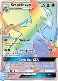 Sceptile GX Secret (216) - SM - Lost Thunder (SM8)