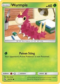 Wurmple (24) - SM - Lost Thunder (SM8)