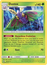 Dustox (28) - SM - Lost Thunder (SM8)