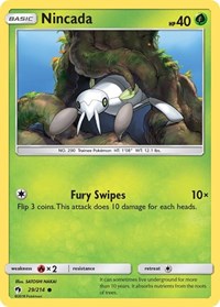 Nincada (29) - SM - Lost Thunder (SM8)