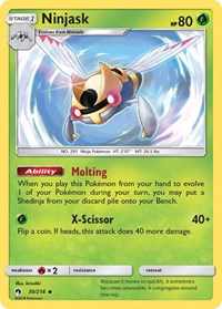 Ninjask (30) - SM - Lost Thunder (SM8)