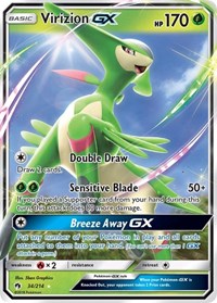 Virizion GX (34) - SM - Lost Thunder (SM8)