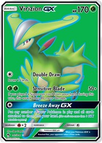 Virizion GX Full Art (197) - SM - Lost Thunder (SM8)