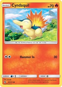 Cyndaquil (40) - SM - Lost Thunder (SM8)