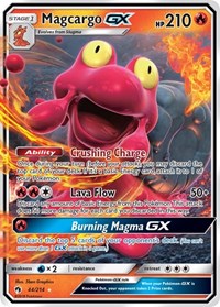 Magcargo GX (44) - SM - Lost Thunder (SM8)