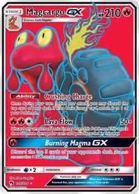 Magcargo GX Full Art (198) - SM - Lost Thunder (SM8)