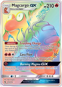 Magcargo GX Secret (218) - SM - Lost Thunder (SM8)