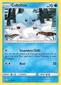 Cubchoo (61) - SM - Lost Thunder (SM8)