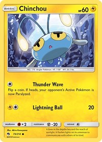 Chinchou (73) - SM - Lost Thunder (SM8)