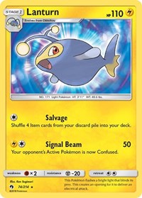 Lanturn (74) - SM - Lost Thunder (SM8)