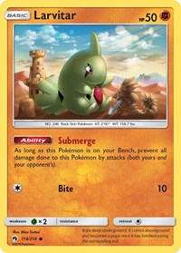 Larvitar (114) - SM - Lost Thunder (SM8)