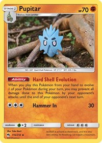 Pupitar (116) - SM - Lost Thunder (SM8)