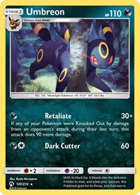 Umbreon (120) - SM - Lost Thunder (SM8)
