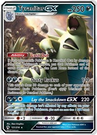 Tyranitar GX (121) - SM - Lost Thunder (SM8)