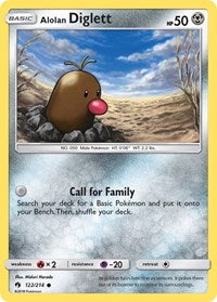 Alolan Diglett (122) - SM - Lost Thunder (SM8)
