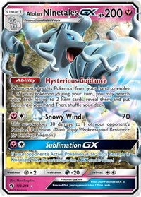 Alolan Ninetales GX (132) - SM - Lost Thunder (SM8)