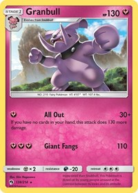 Granbull (138) - SM - Lost Thunder (SM8)