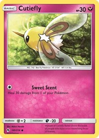 Cutiefly (145) - SM - Lost Thunder (SM8)