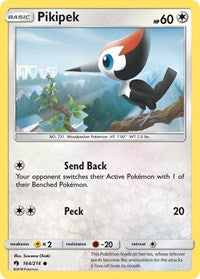 Pikipek (164) - SM - Lost Thunder (SM8)