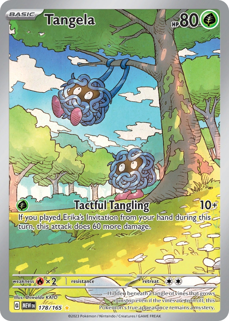 Tangela (178/165) - [Holo Foil] SV3PT5: 151 (MEW)