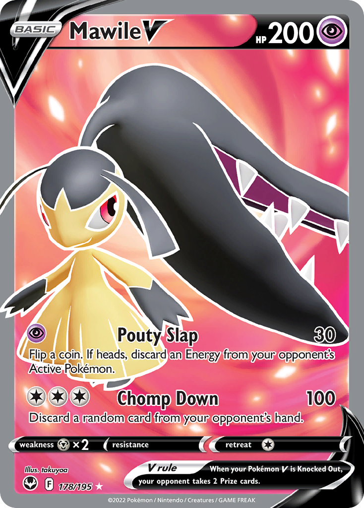 Mawile V (178/195) - [Full Art] Silver Tempest (SIT)