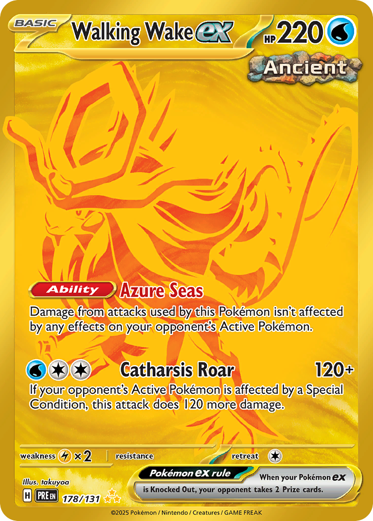 gold pokemon cards ex Pokemon Journey Together Hyper Rare N's Zoroark ex #189