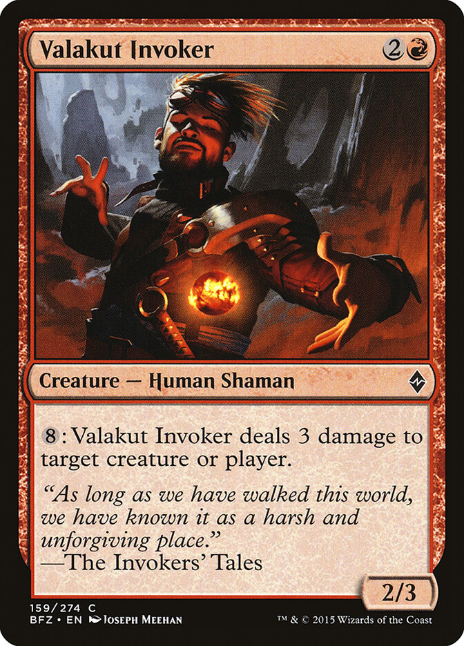 Valakut Invoker (159) - Battle for Zendikar (BFZ)