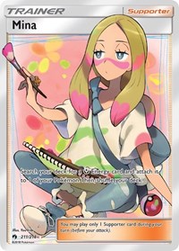 Mina Full Art (211) - SM - Lost Thunder (SM8)
