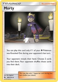Morty (186) - SM - Lost Thunder (SM8)
