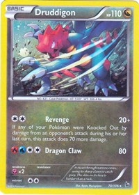 Druddigon - 70/106(Cosmos Holo) (70) - Blister Exclusives (BLE)