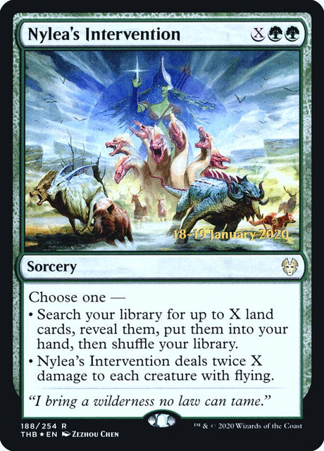 Nylea's Intervention (188s) - Theros Beyond Death Promos (PTHB)