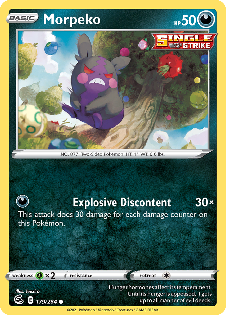 Morpeko (179/264) - Fusion Strike (FST)