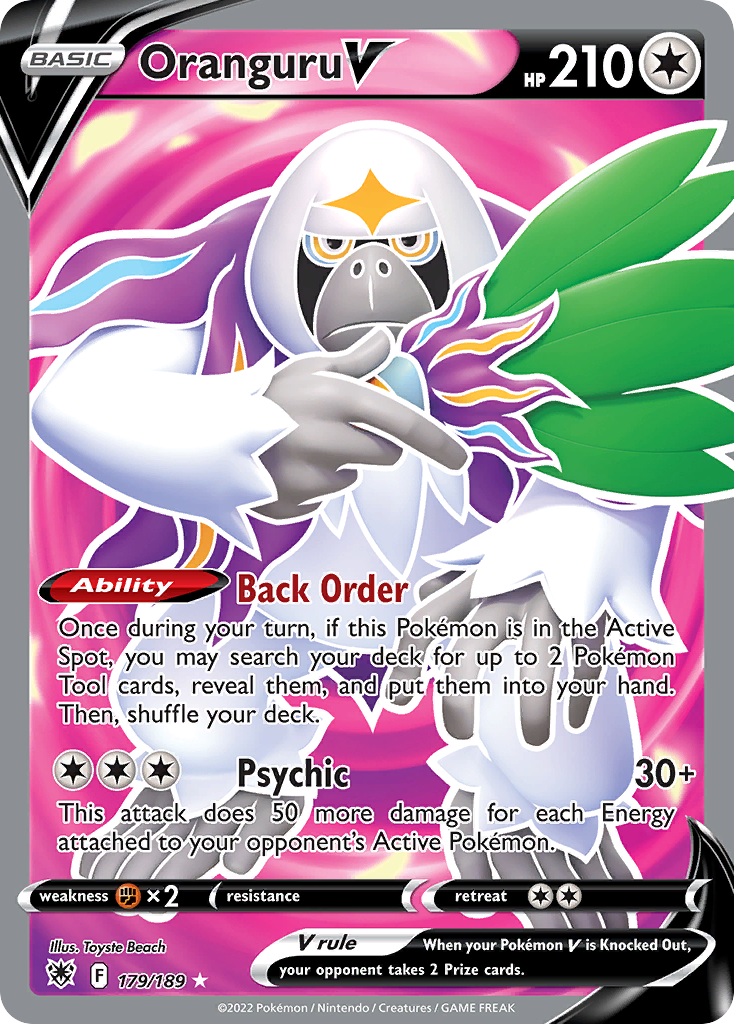 Oranguru V (179/189) - [Full Art] Astral Radiance (ASR)