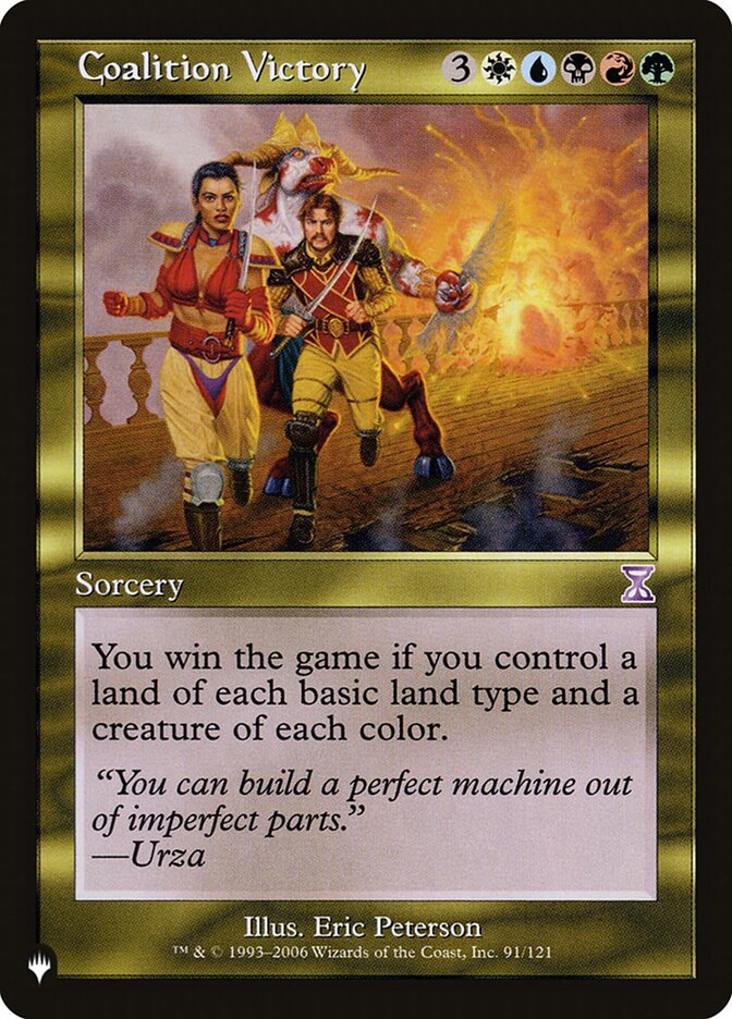 Coalition Victory (TSB-91) - The List (PLST)