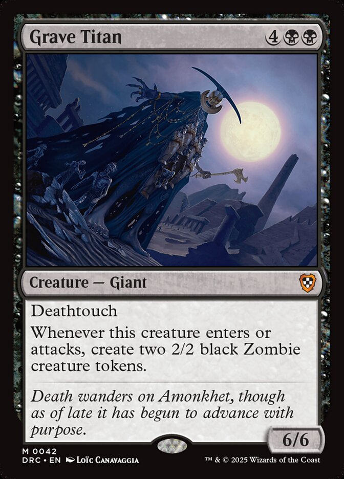 Grave Titan - Aetherdrift Commander (DRC)