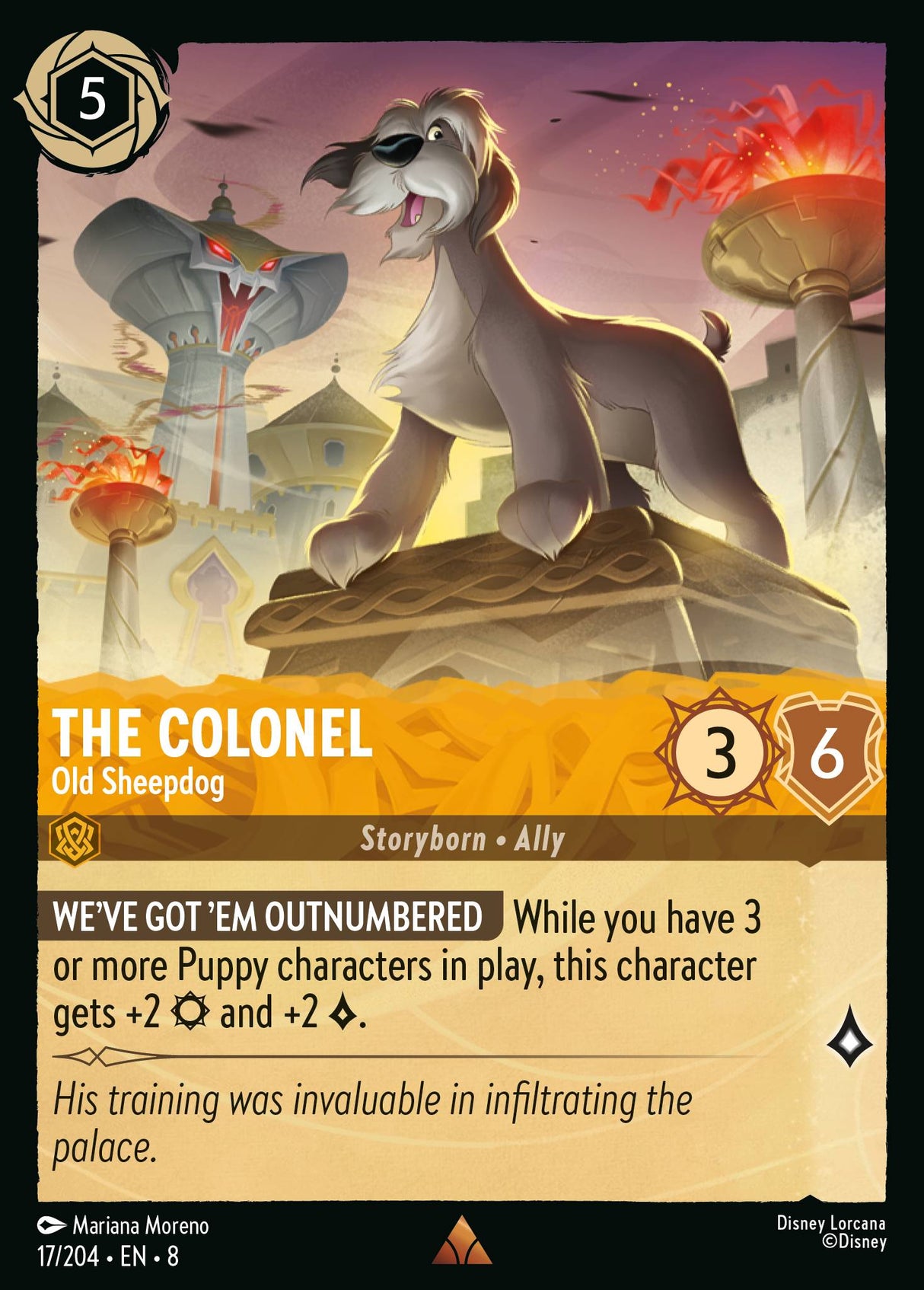 The Colonel - Old Sheepdog - [Foil] Reign of Jafar (8)
