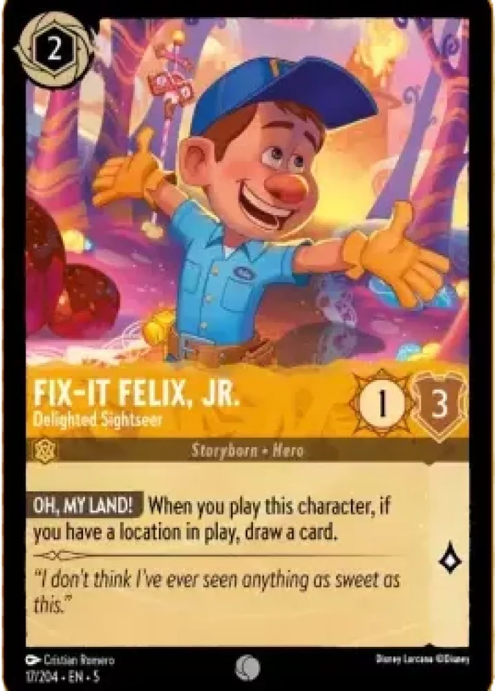 Fix‐It Felix, Jr. - Delighted Sightseer - Shimmering Skies (5)