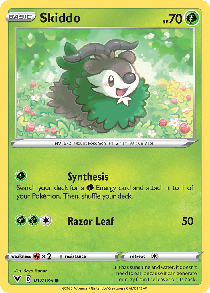 Skiddo (17/185) - Vivid Voltage (VIV)