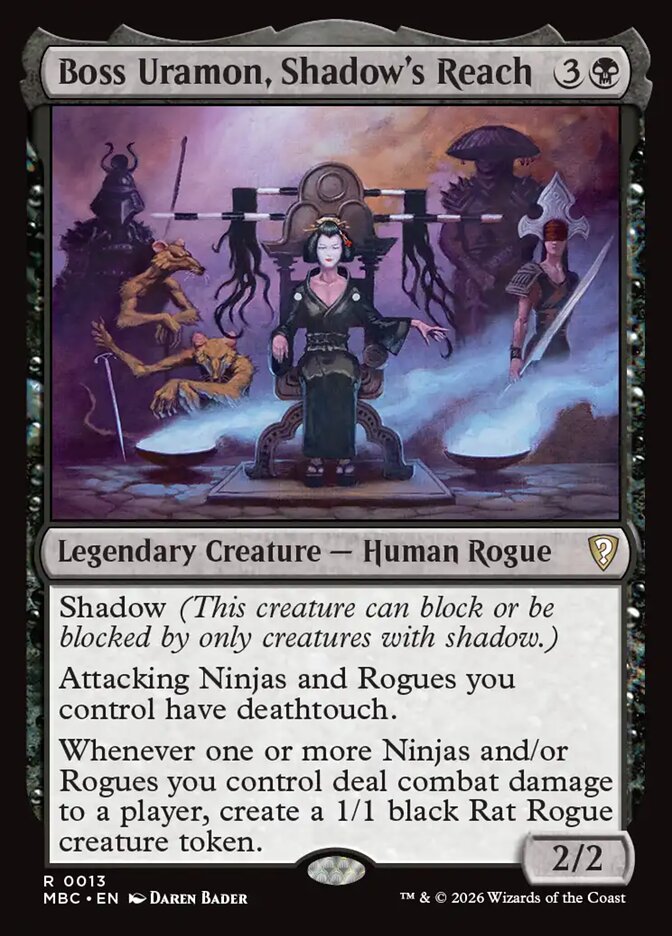 Boss Uramon, Shadow's Reach (13) - Mystery Booster Commander Edition (MBC)