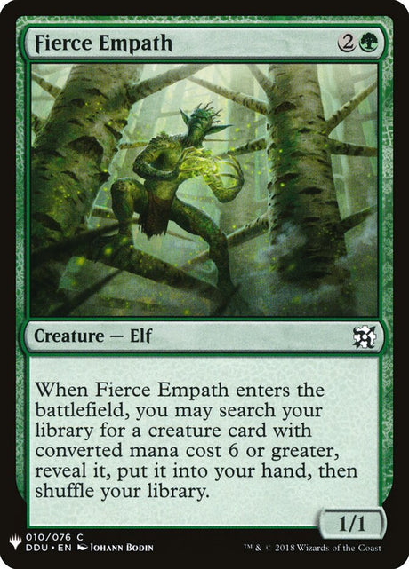 Fierce Empath (DDU-10) - The List (PLST)